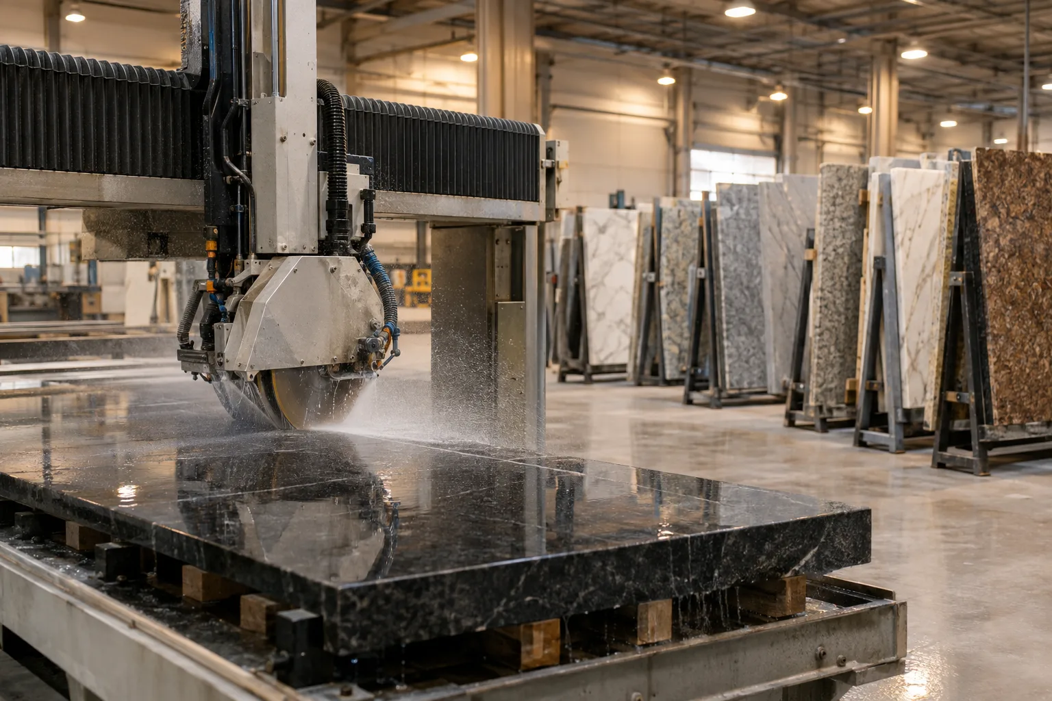 Precision stone fabrication
