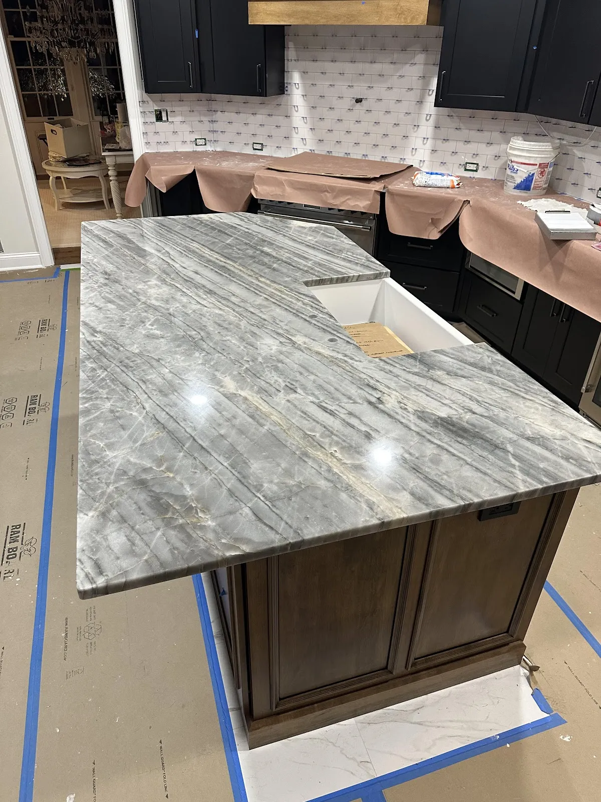 Quartzite island top