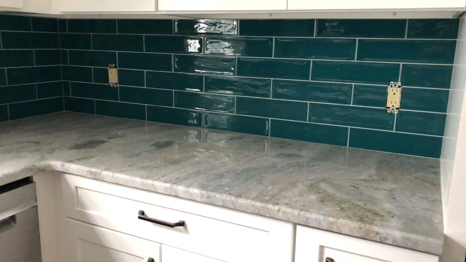 Tile backsplash by Ana Stone